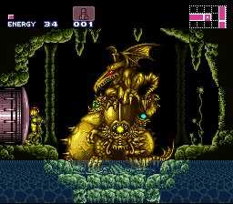 Примечательное место в Super Metroid. Более тщательное исследование выявит что-то скрытое или тайное под ним